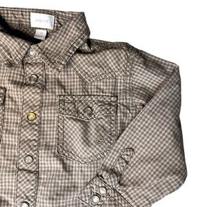 Mexx 12m button shirt in khaki GUC w fault